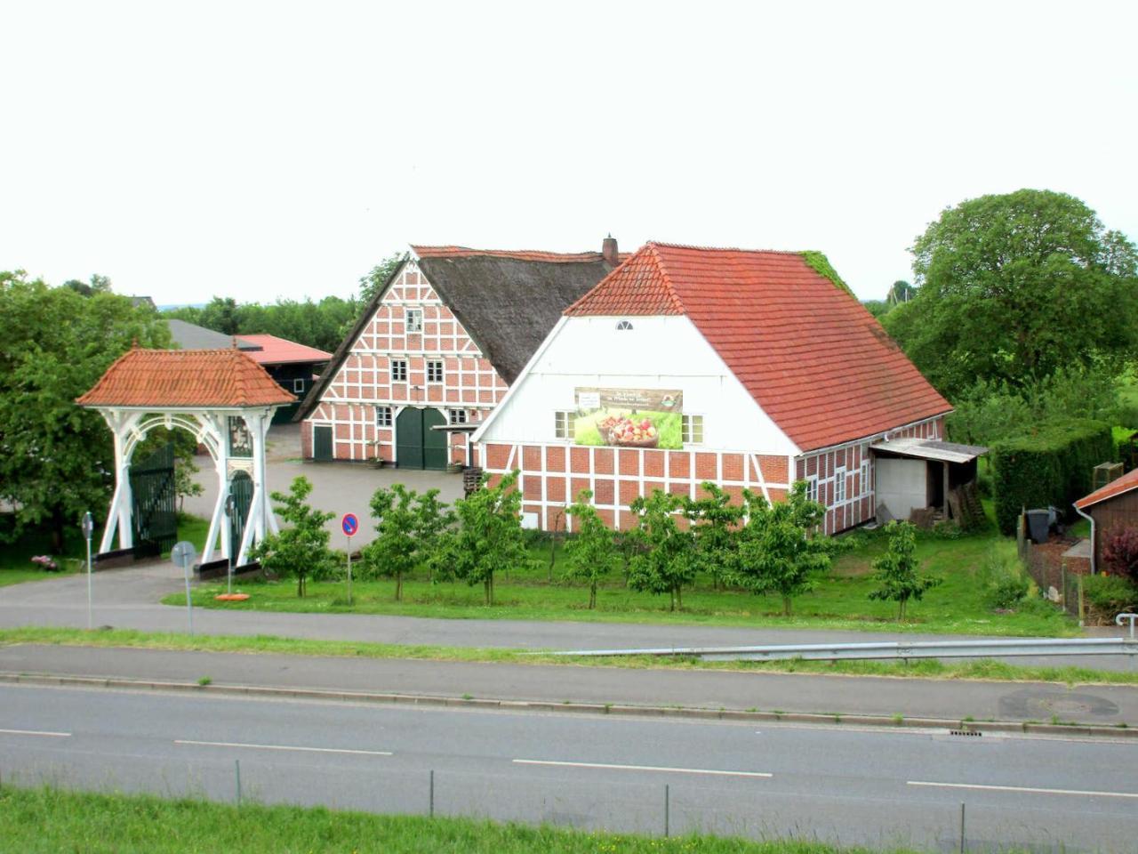 Steinkirchen  Ferienwohnung Altes Land Familie H מראה חיצוני תמונה