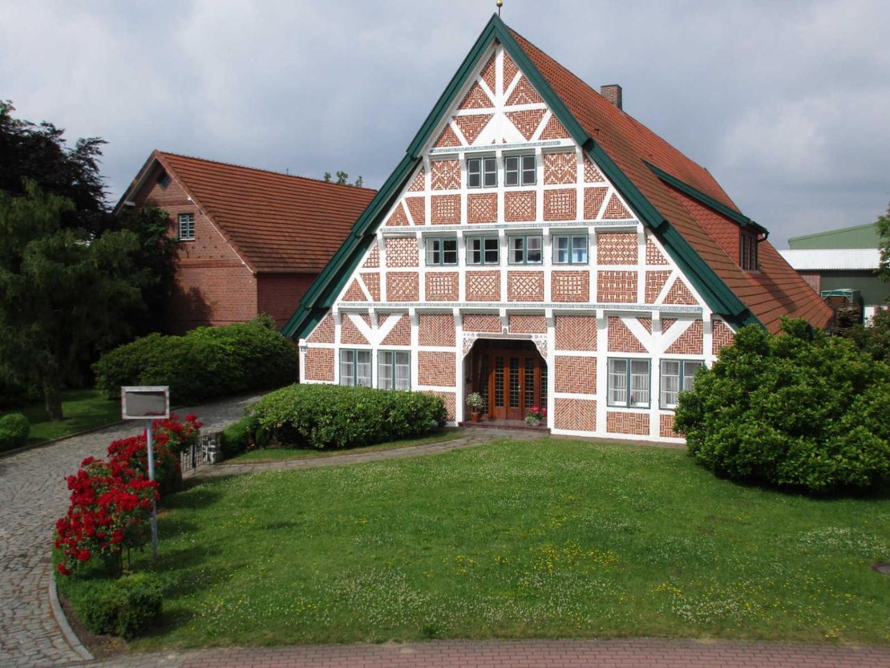 Steinkirchen  Ferienwohnung Altes Land Familie H מראה חיצוני תמונה